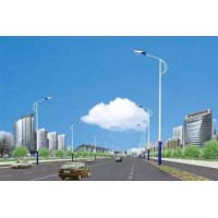 全國(guó)供應(yīng)6米7米8米海螺臂/自彎臂/A字臂led路燈