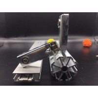 鑫淼促銷展覽扁鋁鏈接鎖3卡鎖展位封閉三卡鎖展覽參展8R柱鎖具