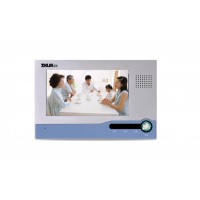 帶指紋解鎖功能的樓宇對講可視對講機可指紋識別開門