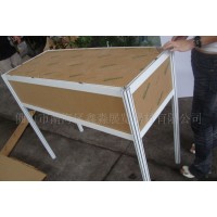 促銷可拆裝八棱柱展桌香港展銷會展覽展示簡易鋁桌