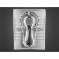 一體不銹鋼蹲便器 農(nóng)村廁改用水沖蹲坑 暢銷款