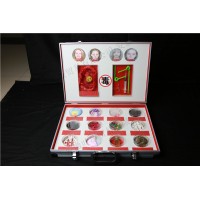 手提式 方形套盒  禁毒樣品套盒 禁毒宣傳模型套裝