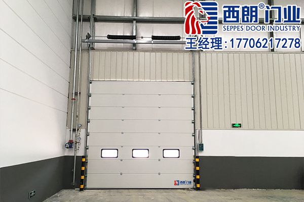  蘇州倉庫裝卸貨電動提升門