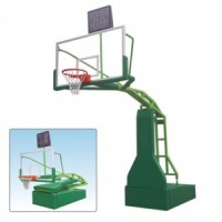 供應室內外電動液壓籃球架生產廠家