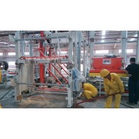 為某企業提供洗衣機熱縮包裝線安裝項目