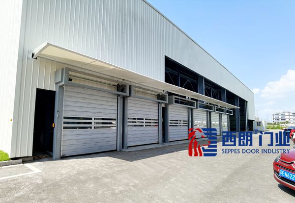 南通全自動車庫快卷門