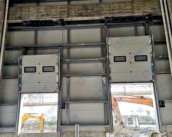 杭州聯合動力站房工業提升門