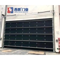 南通帶抗風背筋的工業提升門
