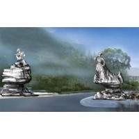 新藝標(biāo)環(huán)藝 重慶藝術(shù)建筑設(shè)計 特色建筑設(shè)計 重慶景區(qū)大門安裝