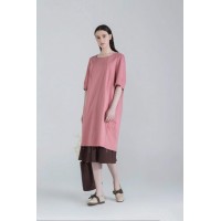 北京撤柜折扣品牌尾貨庫存【蘭夢萱】棉麻大碼時(shí)尚個(gè)性女裝