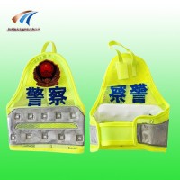 警察執勤發光袖標 反光袖標 led發光臂章價格