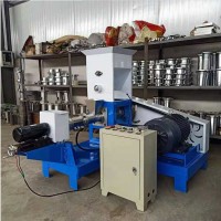 商用飼料膨化機 大型魚飼料機 水產飼料生產線 型號齊全