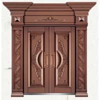 河北酒店銅門(mén)廠家安裝，河北店鋪銅門(mén)生產(chǎn)廠家安裝