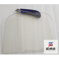 定制拱形壁爐玻璃，橢圓形壁爐玻璃，異形真火壁爐玻璃，顆粒爐